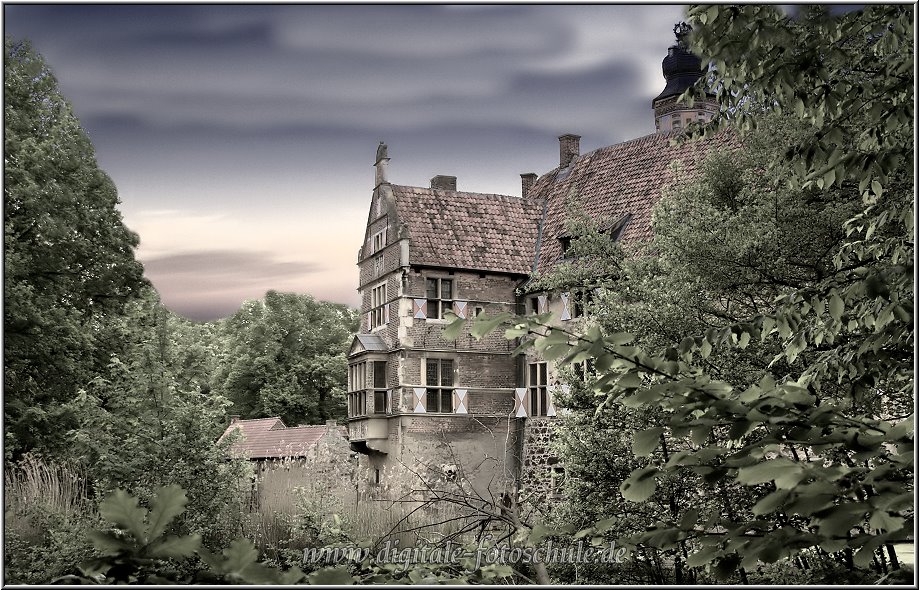 HDR am spten Nachmittag auf Burg Vischering