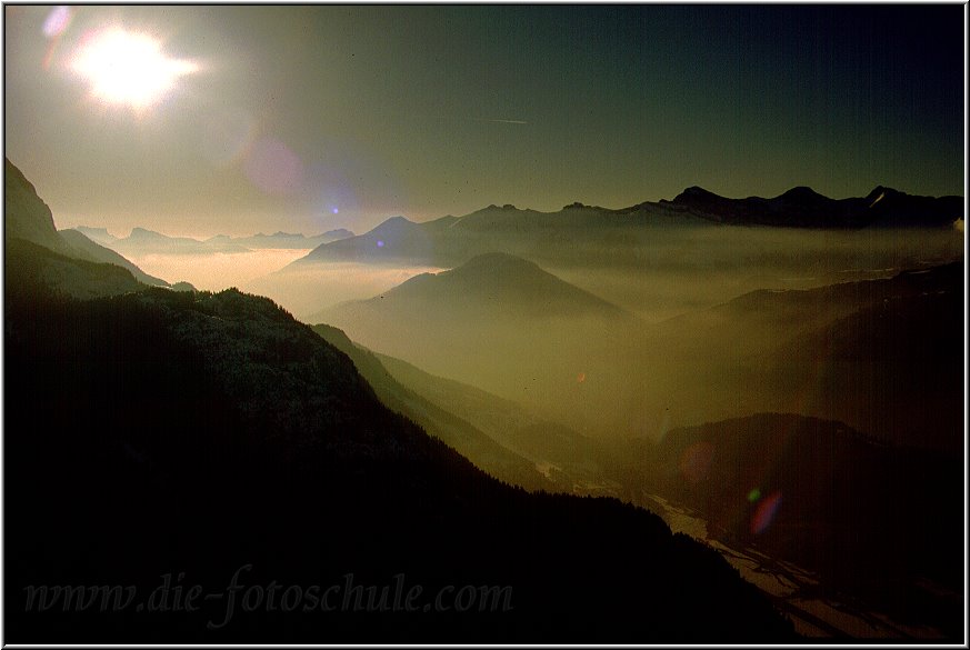 Reflexe in Gstaad