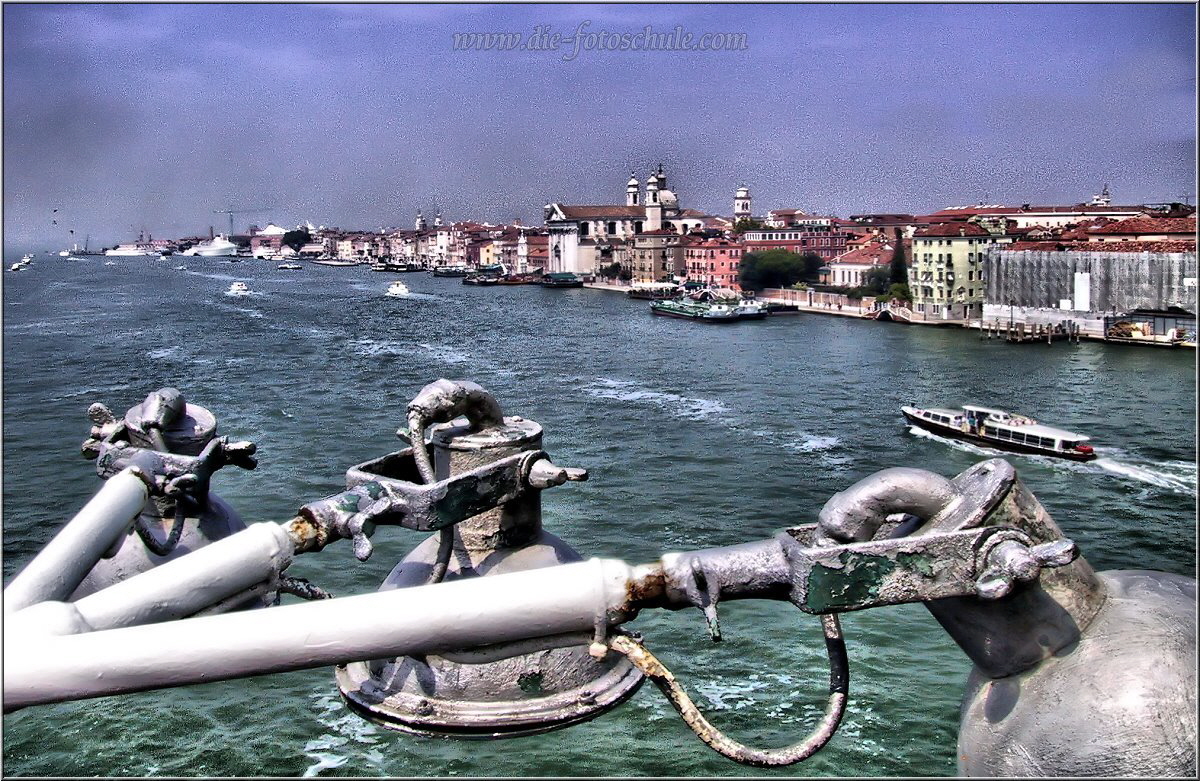 Venedig vom Seelenverkufer aus fotografiert