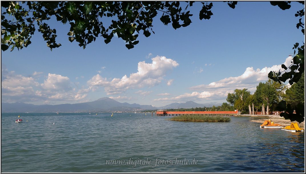 Nahe Lazise am Gardasee.