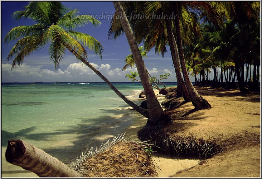 An der Playa Bonita auf Samana