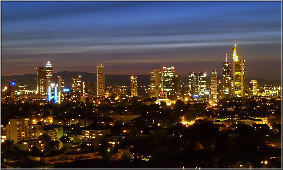 Skyline by night