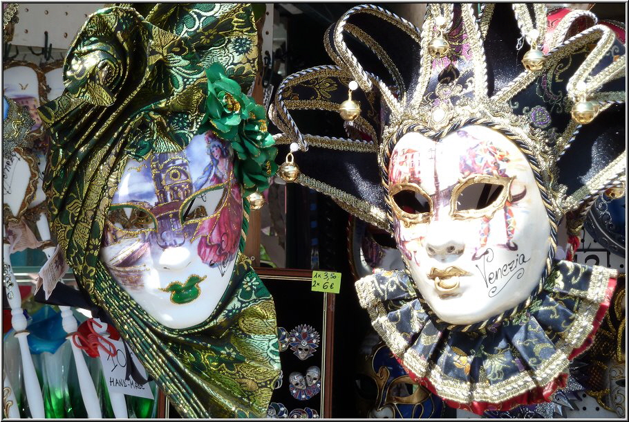 Masken in Venedig