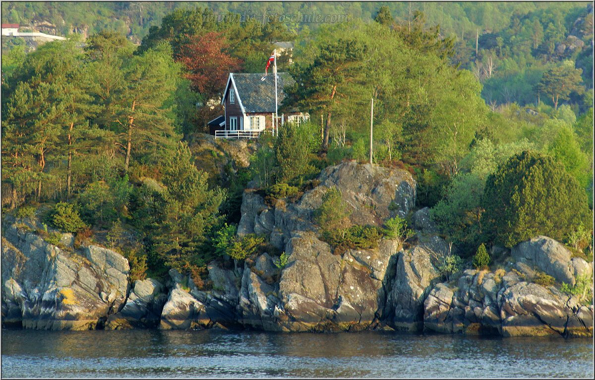 Am inneren Byfjord nach Bergen