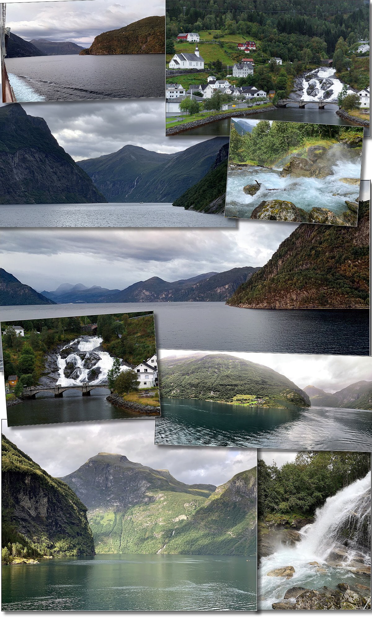 Hellesylt und Geiranger Fjord, Klick vergrert