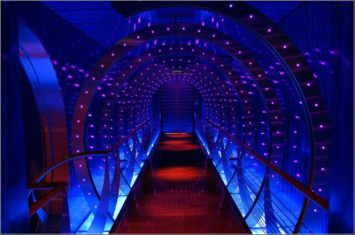 Der Timetunnel auf der AIDAsol Der Timetunnel auf der AIDAsol