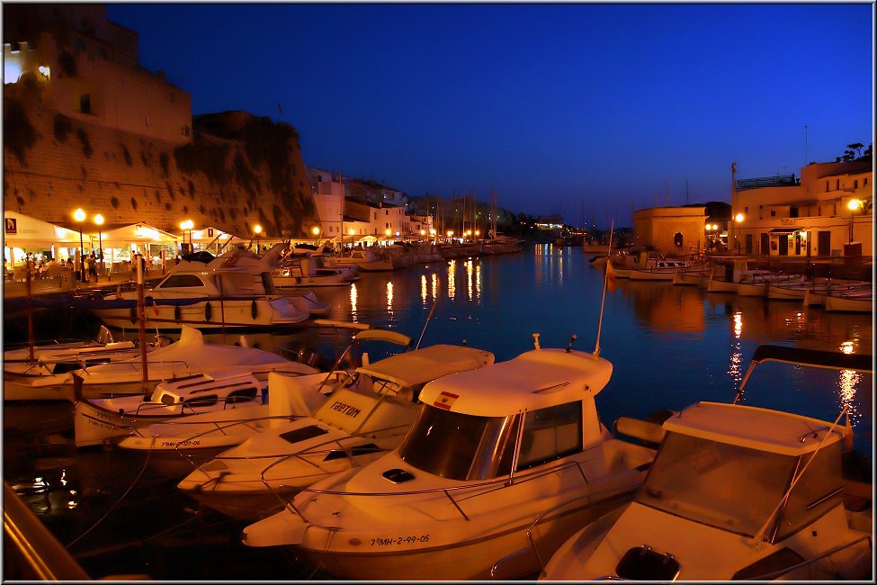 In Ciutadella zur Blauen Stunde