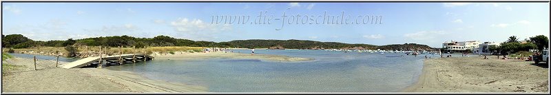 Ein Panorama aus Es Grau auf Menorca Ein Panorama aus Es Grau auf Menorca