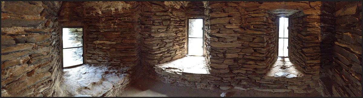 Im Turm der Burg Metternich in Beilstein.