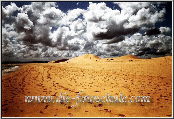 Am schnen Algarve Strand in Portugal, nahe Alvor