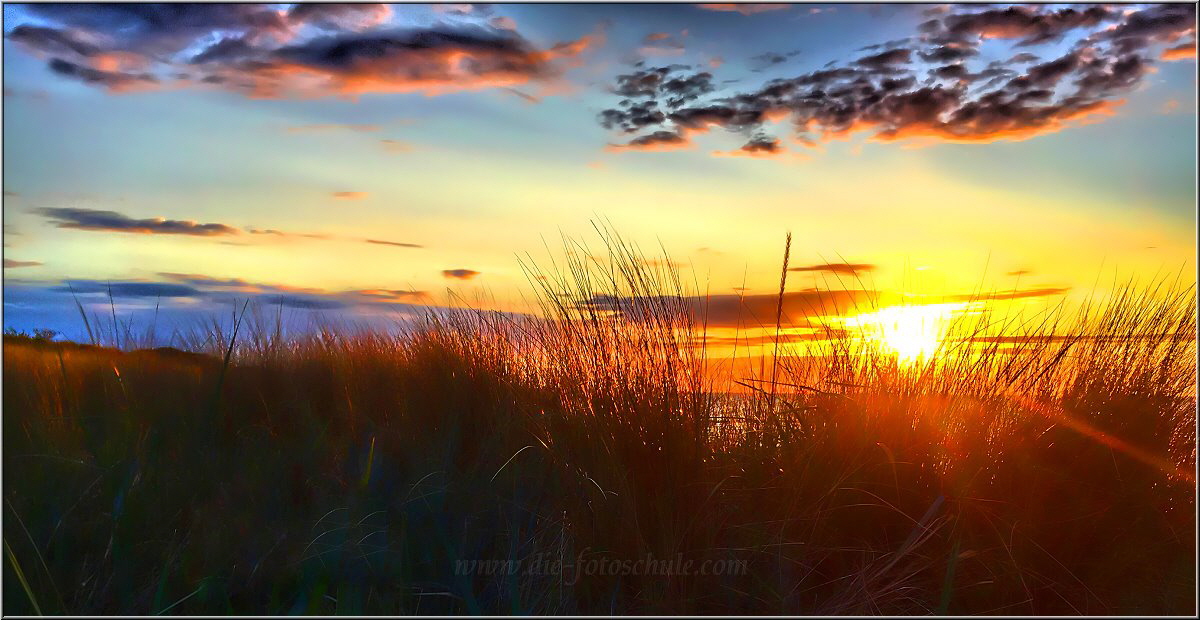 Sonnenuntergang in Zingst