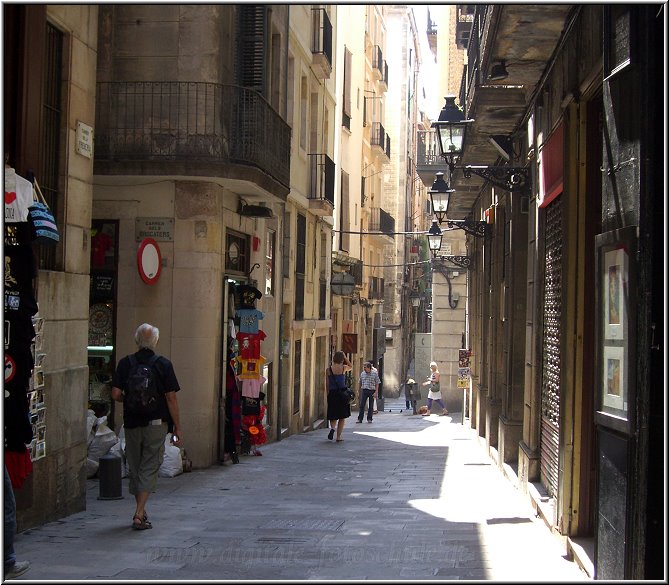 AIDA189.jpg - Strasse in der Ciutat Vella, der Altstadt und gothisches Viertel.