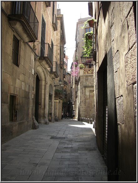 AIDA191.jpg - Strasse in der Ciutat Vella, der Altstadt und gothisches Viertel.