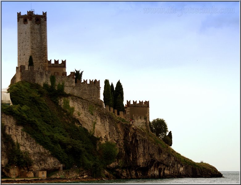 Malcesine_002.jpg - Das Scaliger Kastell in Malcesine