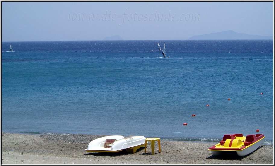 Kalymnos_Tigaki_Fotoschule_003.jpg - In Kamari trifft man viele Surfer an, die Windverhältnisse hier sind ideal