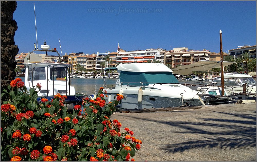 Port_Alcudia_2014_002.jpg - In diesem "kleinen" Touristenbereich ankern allerdings keine Millionen-Yachten, die sind ein Stück weiter im "großen" und edlen Hafen