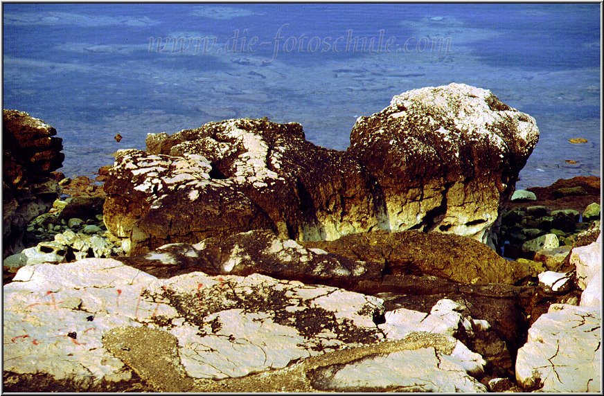 Kroatien_Umag_Istrien.jpg - Steiniger Strand in Umag Istrien 1986
