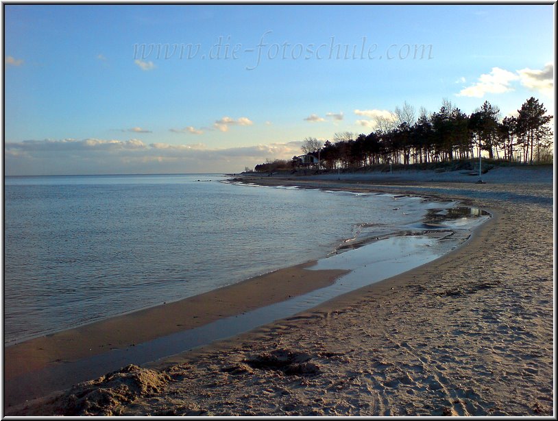 Am Strand von Kellenhusen