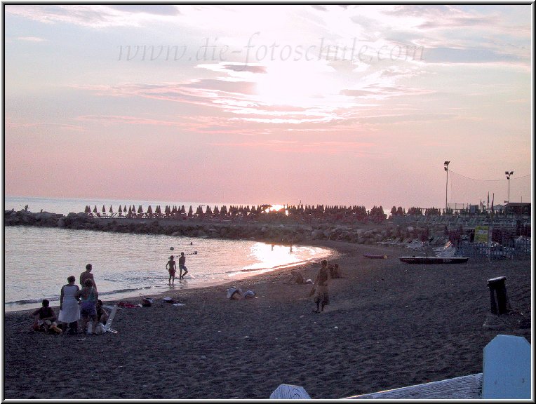 berfllter und hlicher Stadtstrand