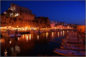 Blaue Stunde in Ciutadella Blaue Stunde in Ciutadella